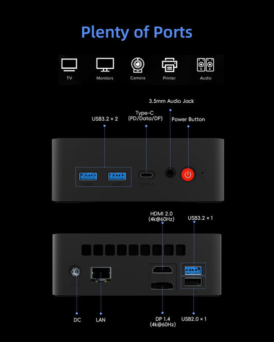 Compact Performance Series – Ryzen 5 | 16GB | 27” Setup
