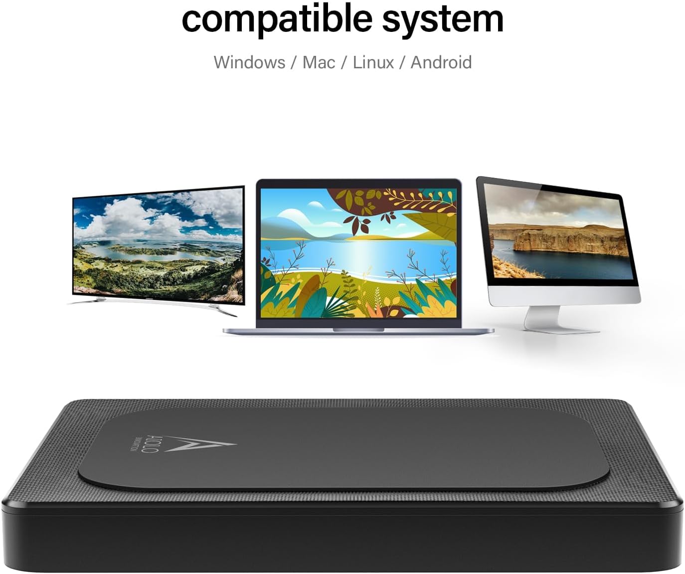 1TB Portable External Drive – USB-C / USB 3.0