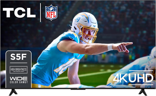 TCL 65” S5 4K Smart TV – Fire TV, Dolby Vision (2024)